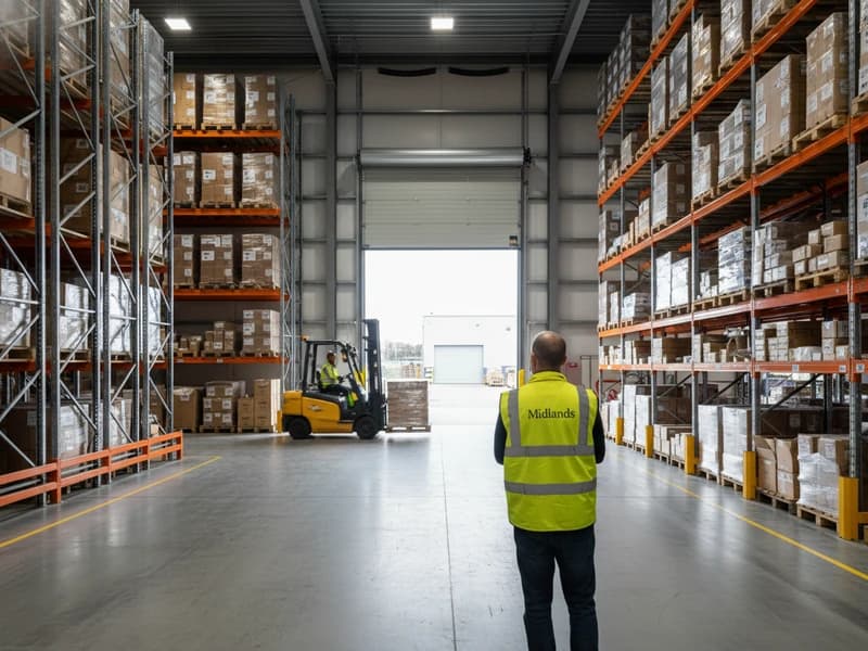 Domson warehouse in Willenhall, Birmingham