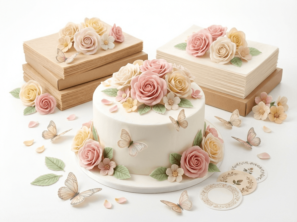 Cake Wafer Decorations