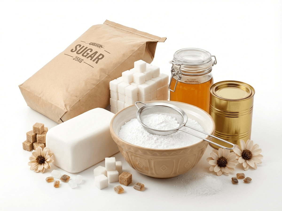 Fondants, Sugar and Sweeteners