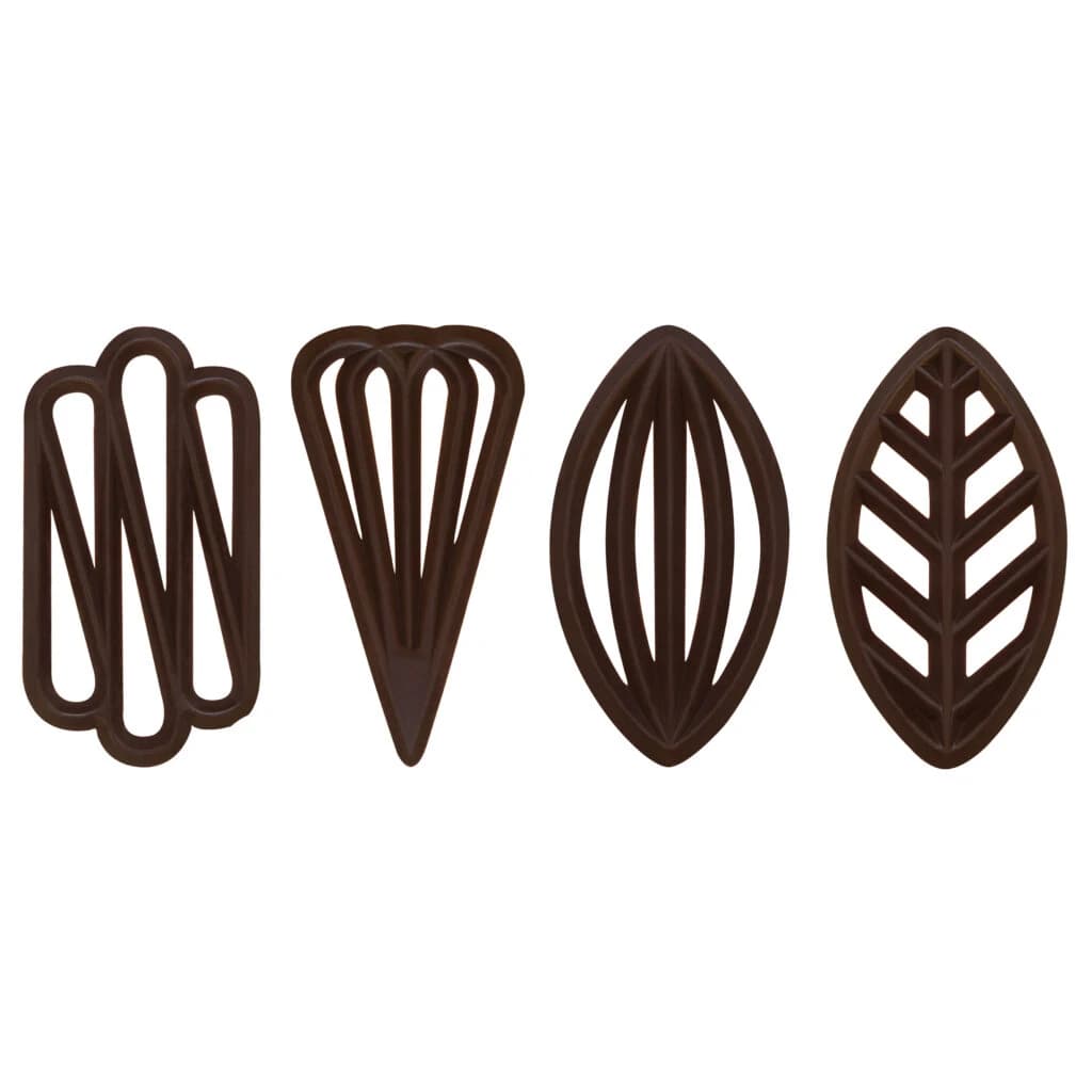 Choc Filigree Special Dark Set 55 mm (600 pc)