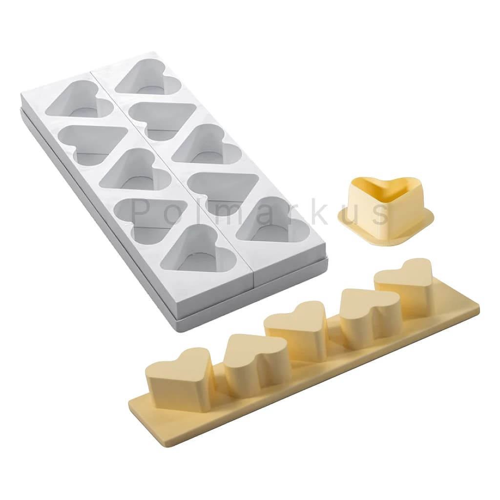 Heart-Shaped Banquet Mold with Slide