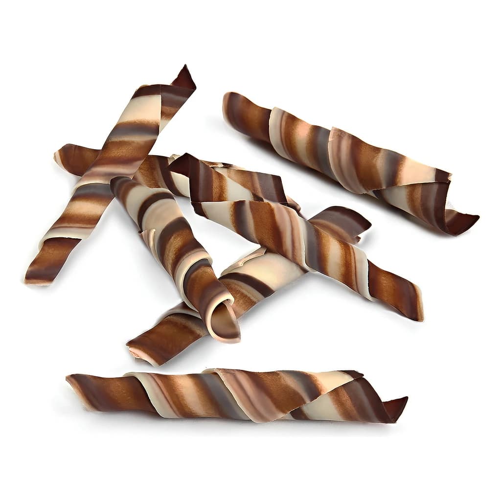 Chocolate Rolls Twister Marble 55 mm 1 kg