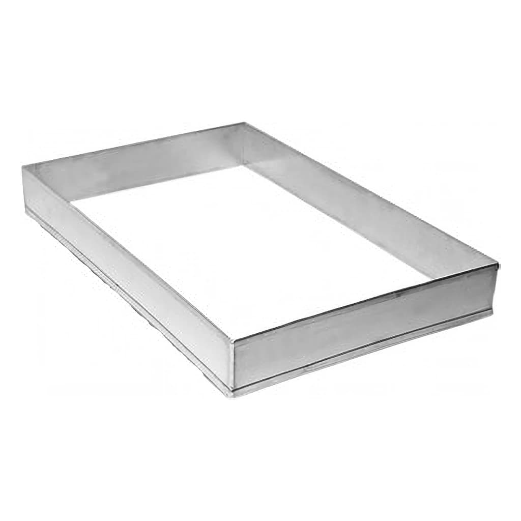 Aluminum Edge 58,5 x 38,5 cm, H 6 cm