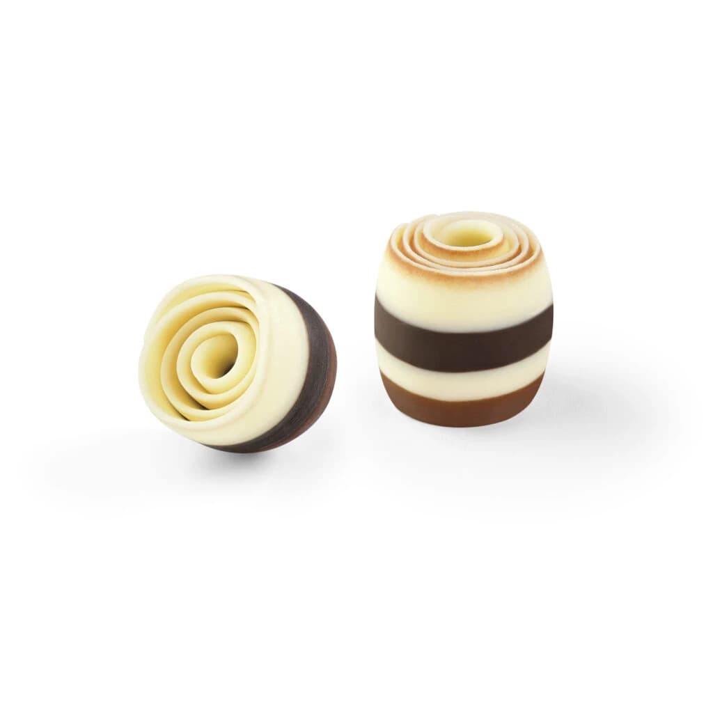 Chocolate Decor Curl Trio 15×20 mm 250 pc