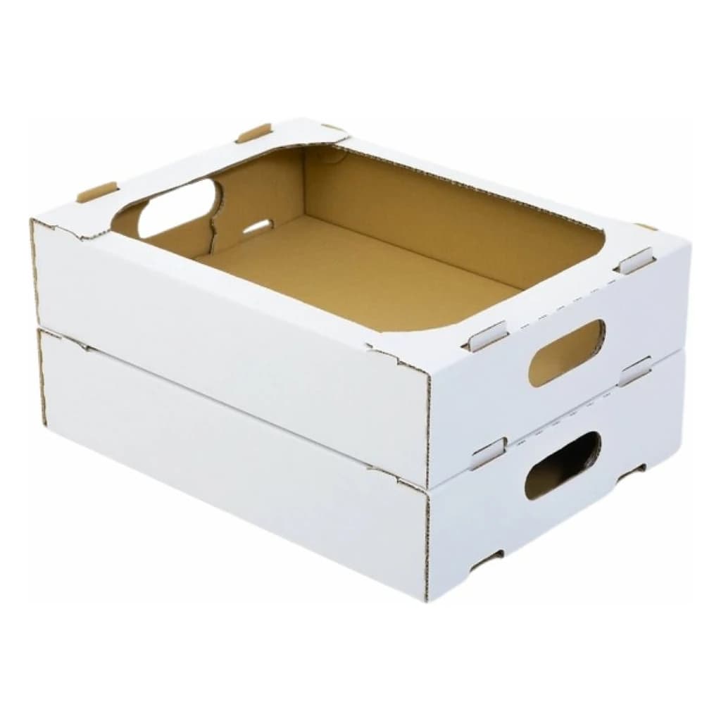 Folded Cardboard Box for Doughnut (40.9×30.8×8.7 cm) – 50 pc