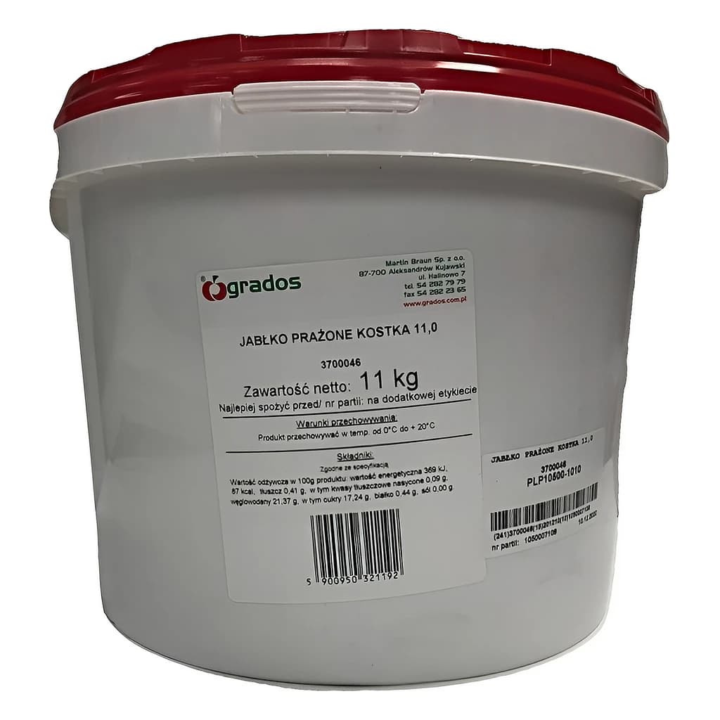 Diced Apple 11 kg (GR)