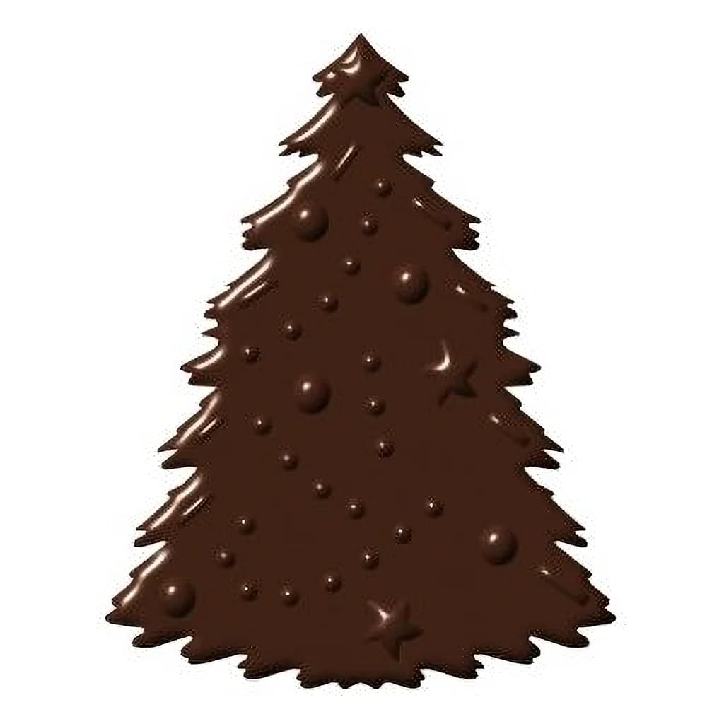 Choc Decor. Embossed (144 pc)