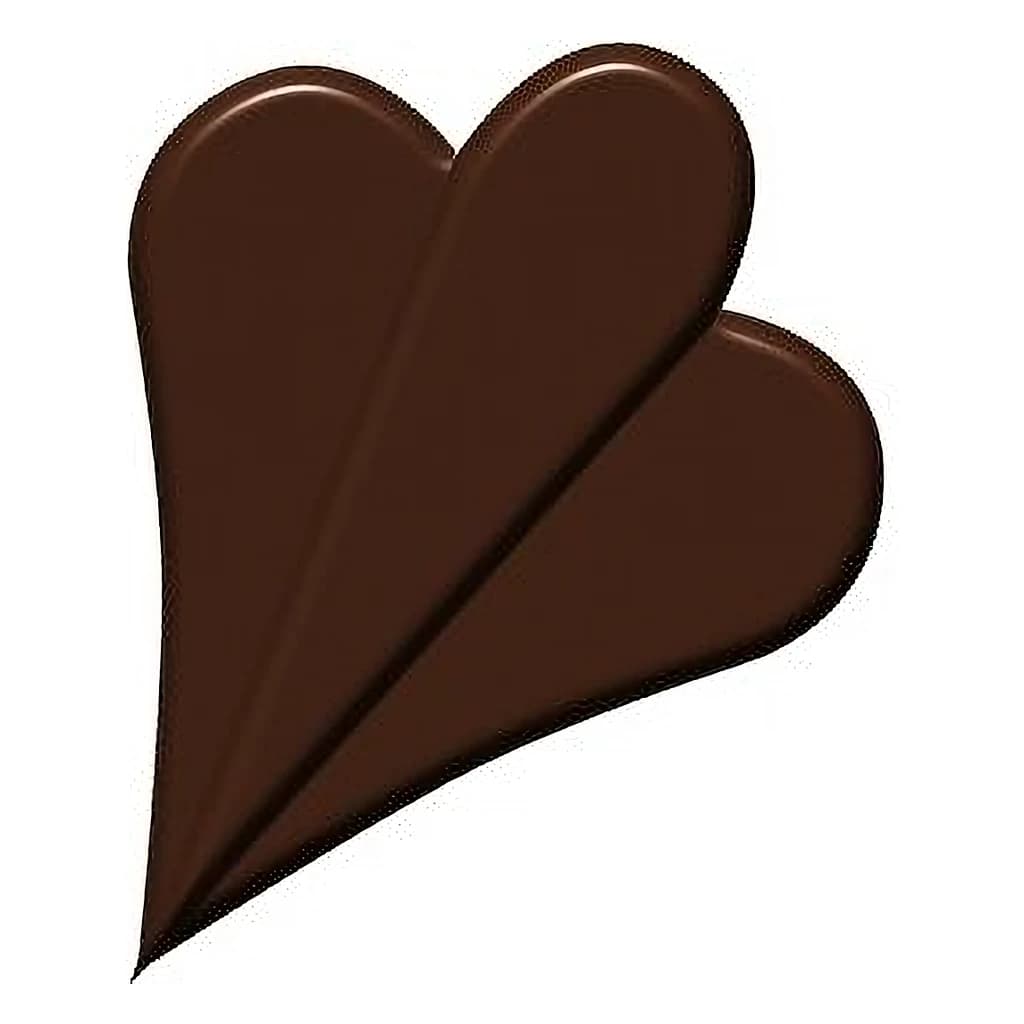 Choc Decor. Embossed (144 pc)