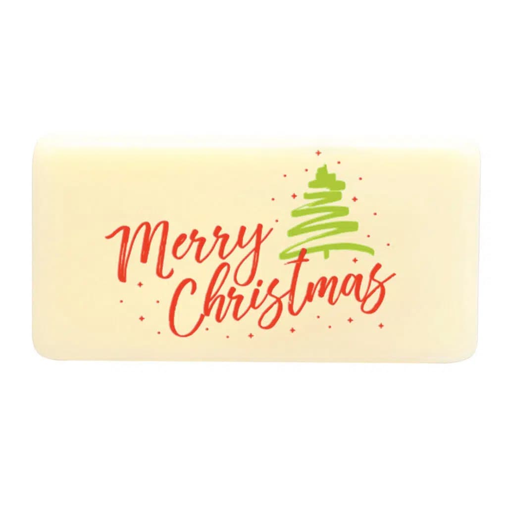 Choc. Decor. Merry Christmas 20×40 mm (318 pc)