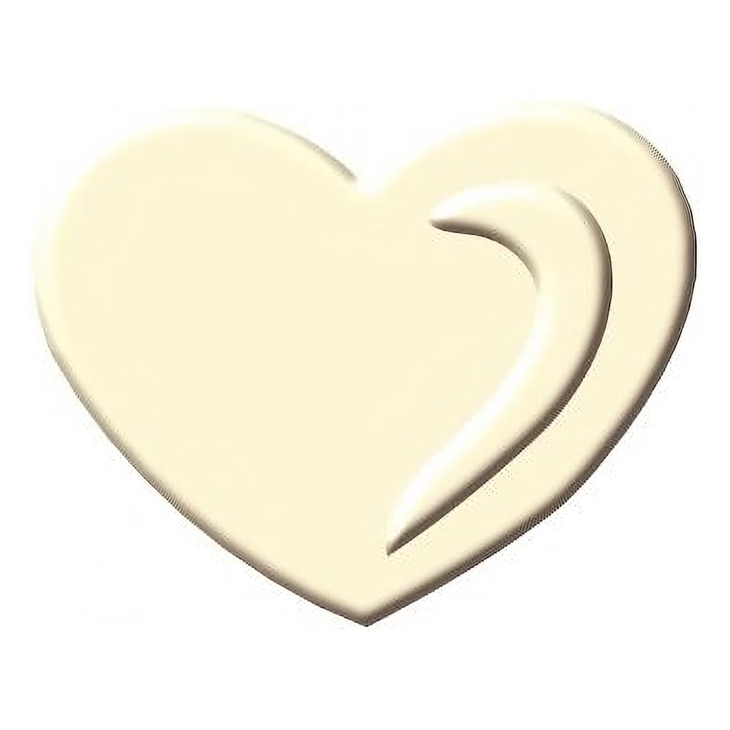 Choc Decor. Chocolate Heart 40 mm (90 pc)