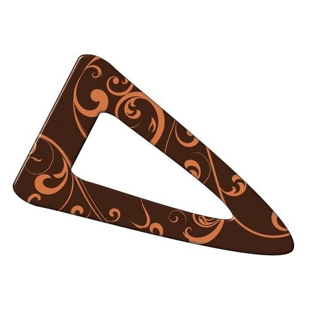 Choc Decor. Triangle 60 mm (80 pc)