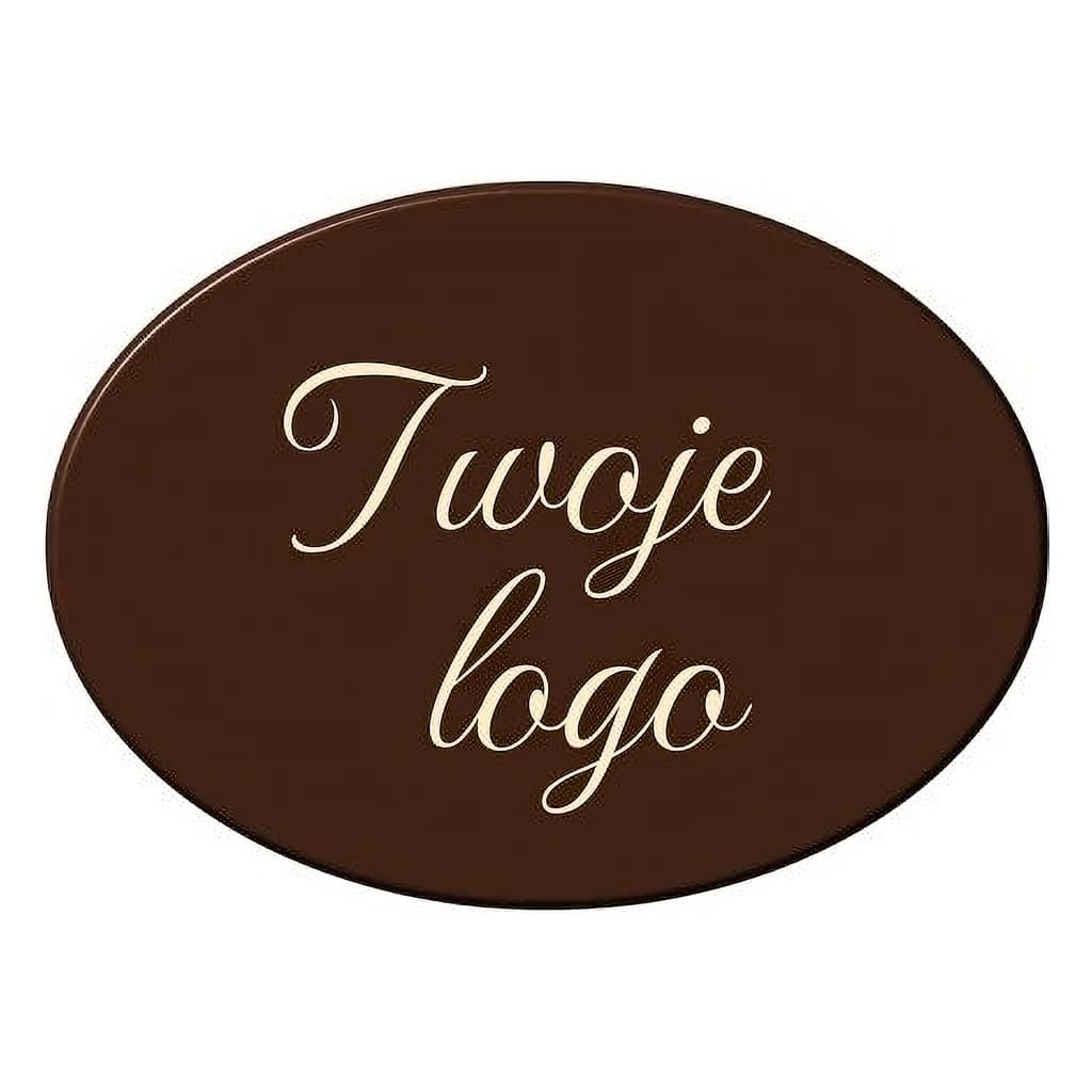 Chocolate Business Cards 40 mm (1000 pc) Halehs Cake