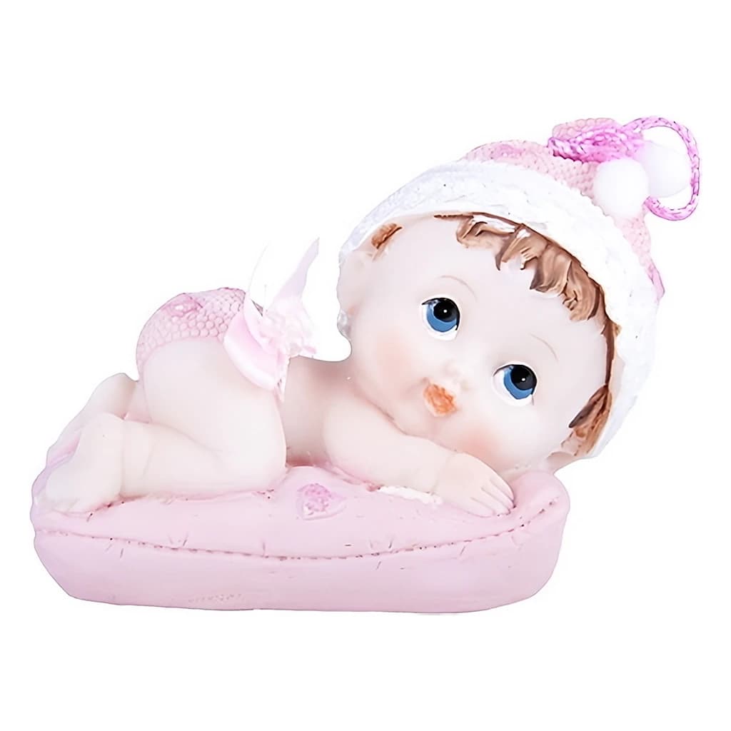 Fig. Girl with Pink Pillow 9 cm