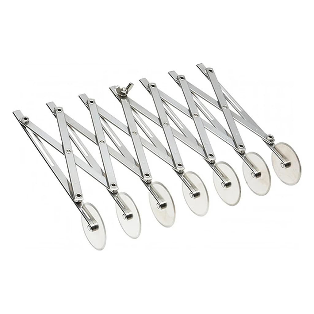 Stainless Pastry Wheel, 7-Piece, Smooth (68815)