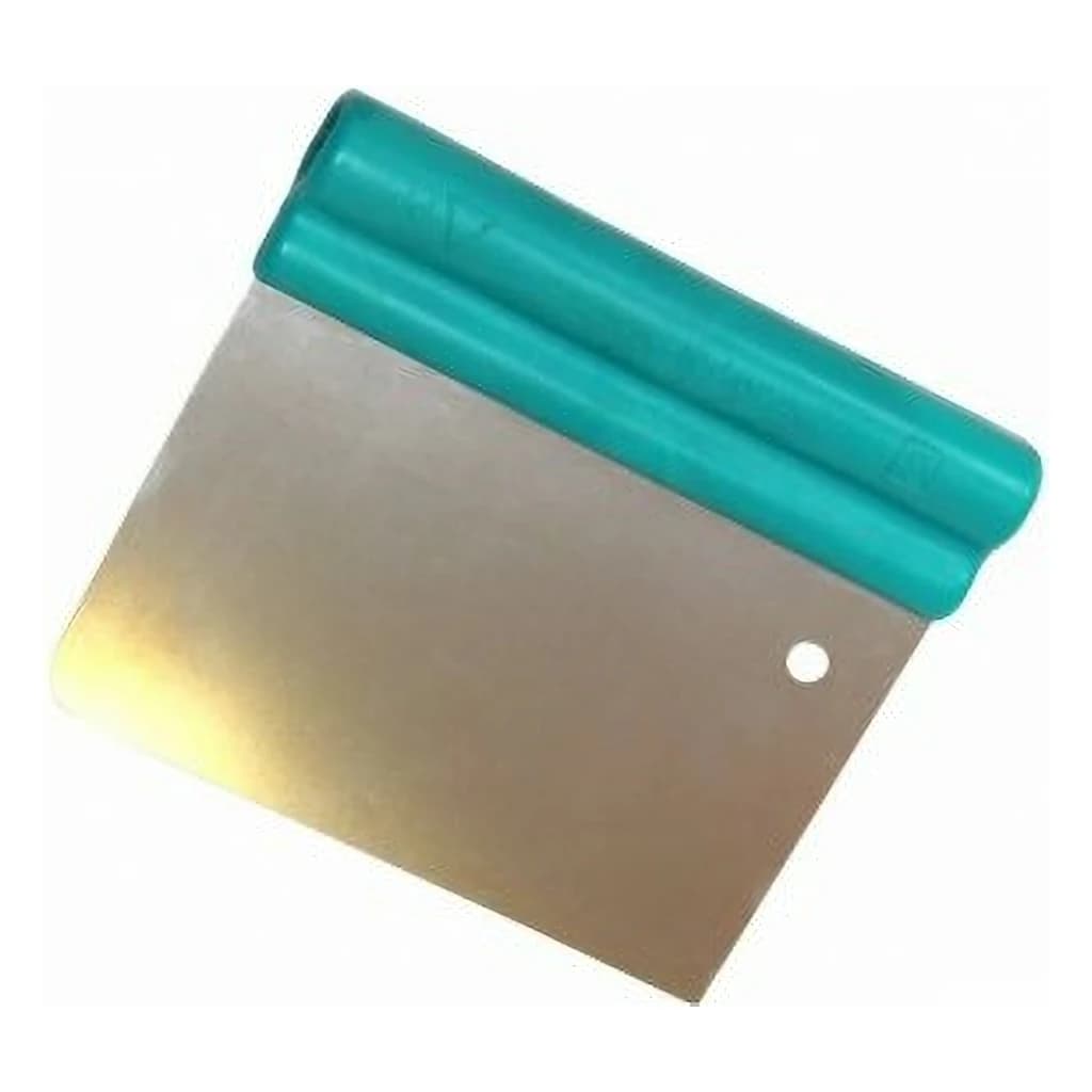 Stainless Scraper, 135x80 mm, Plastic Handle