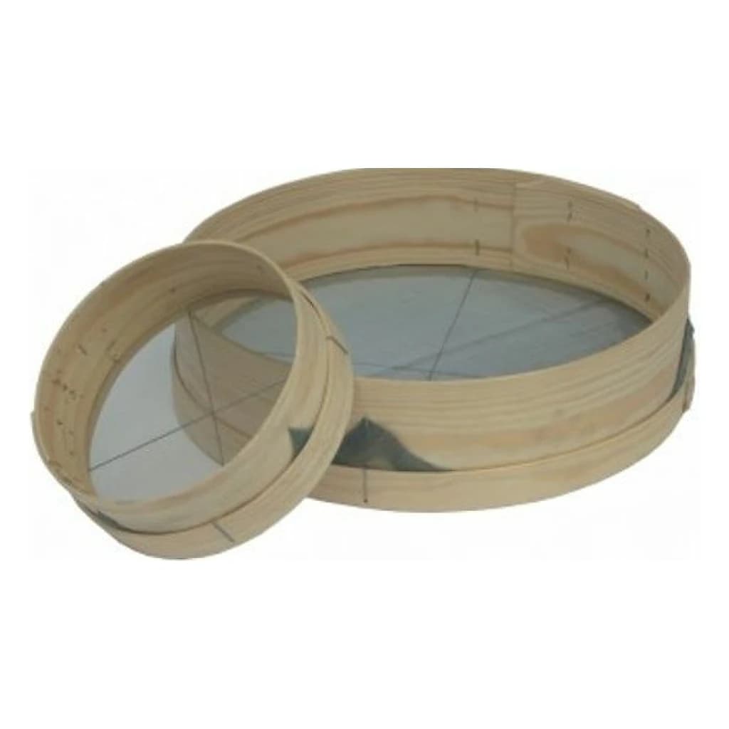 Steel Sieve, 40-42 cm x 2.0 mm, Wooden Rim