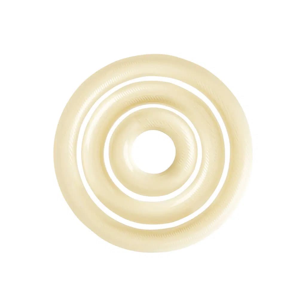 Choc Decor. Circles White Set 64,46,24 mm (180 pc)