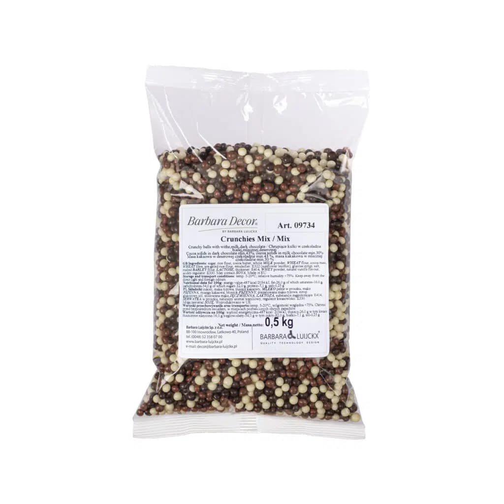 Chocolate Crunchies Mix 4 mm 0.5 kg