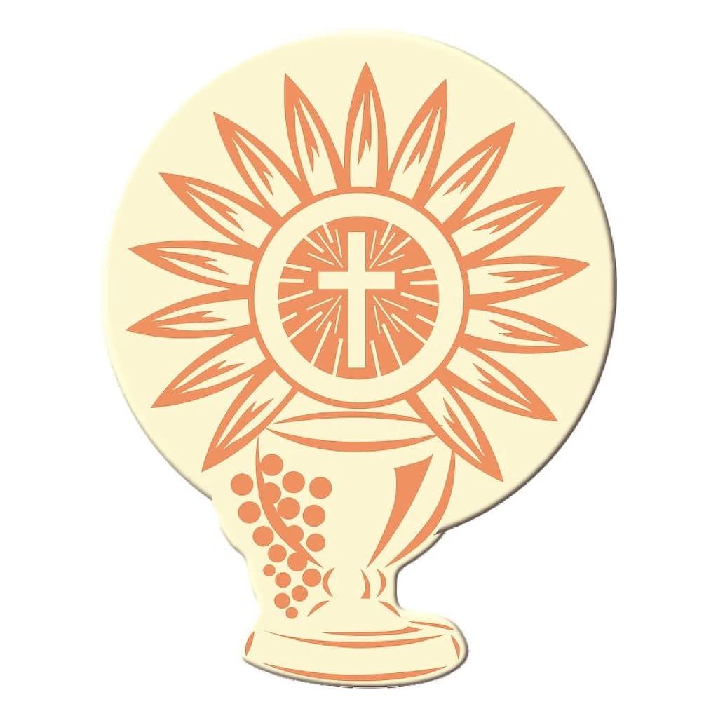 Choc Decor. Red Heart 40 mm (144 pc)