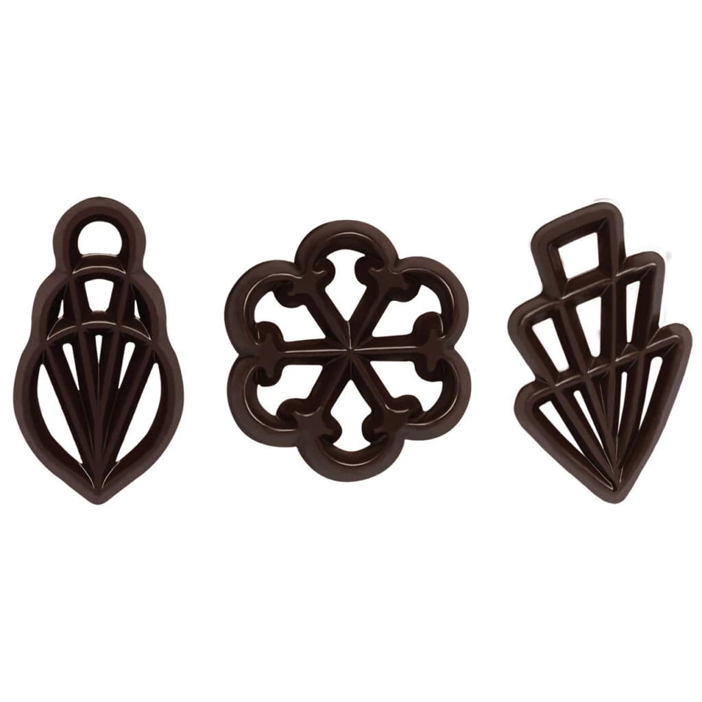 Choc Filigree Mela Set 45 mm (300 pc)