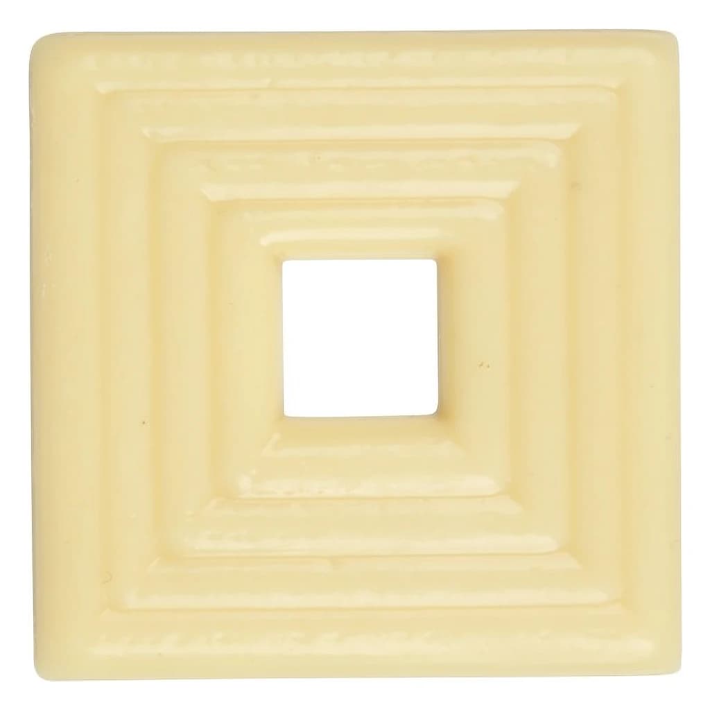 Choc. Decor. Embossed CUADRADO White 50×50 mm (16 pc)