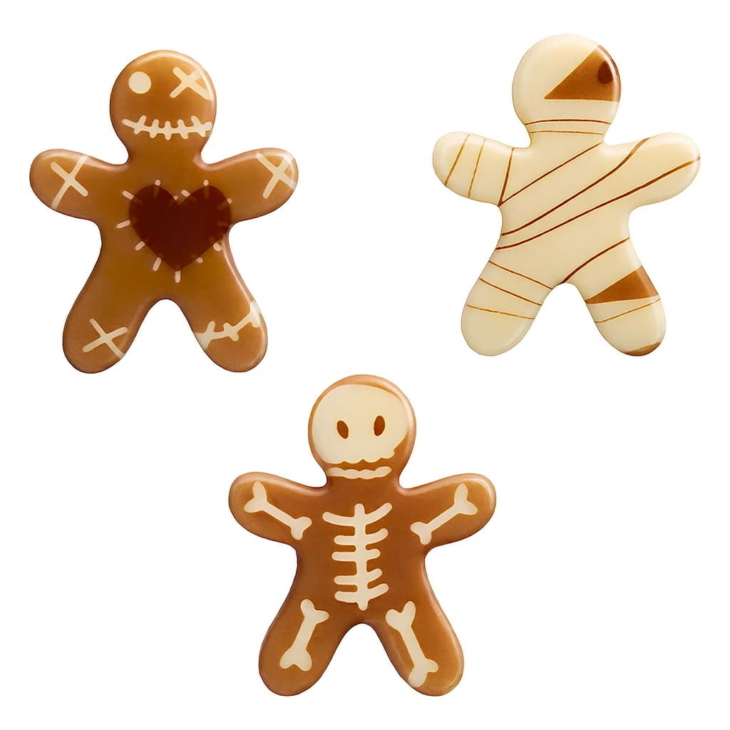 Choc. Decor. Mummy Set 30×36 mm (135 pc)