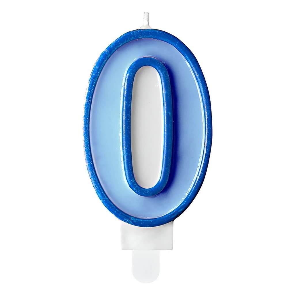 Birthday Number Candle 7cm