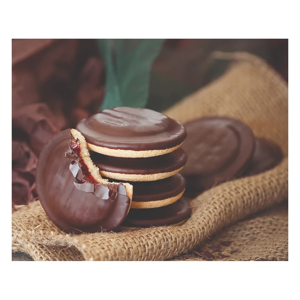 Cherry Biscuits with Cocoa Glaze 1000 g