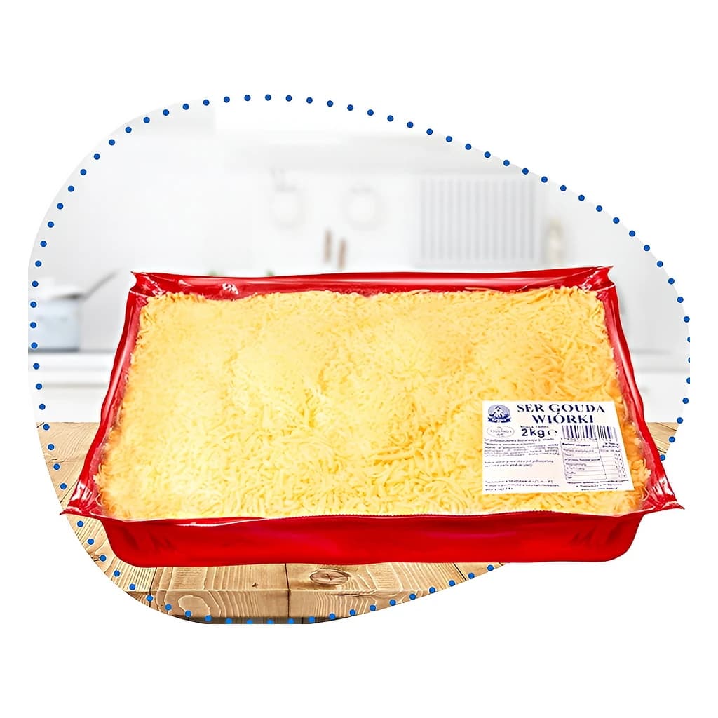 Gouda Cheese Grated 2 kg