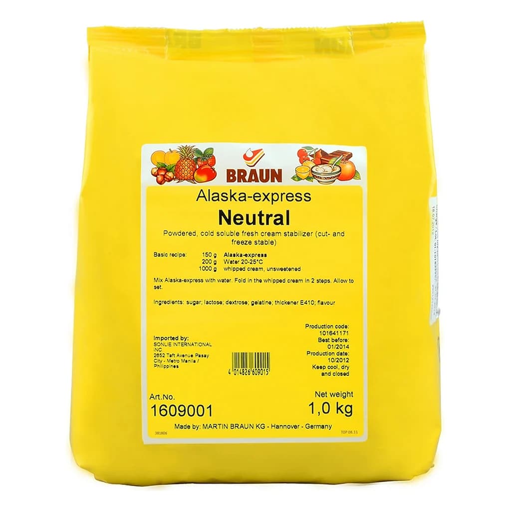 Alaska Express Pear Cream Stabilizer 1 kg (1x5)