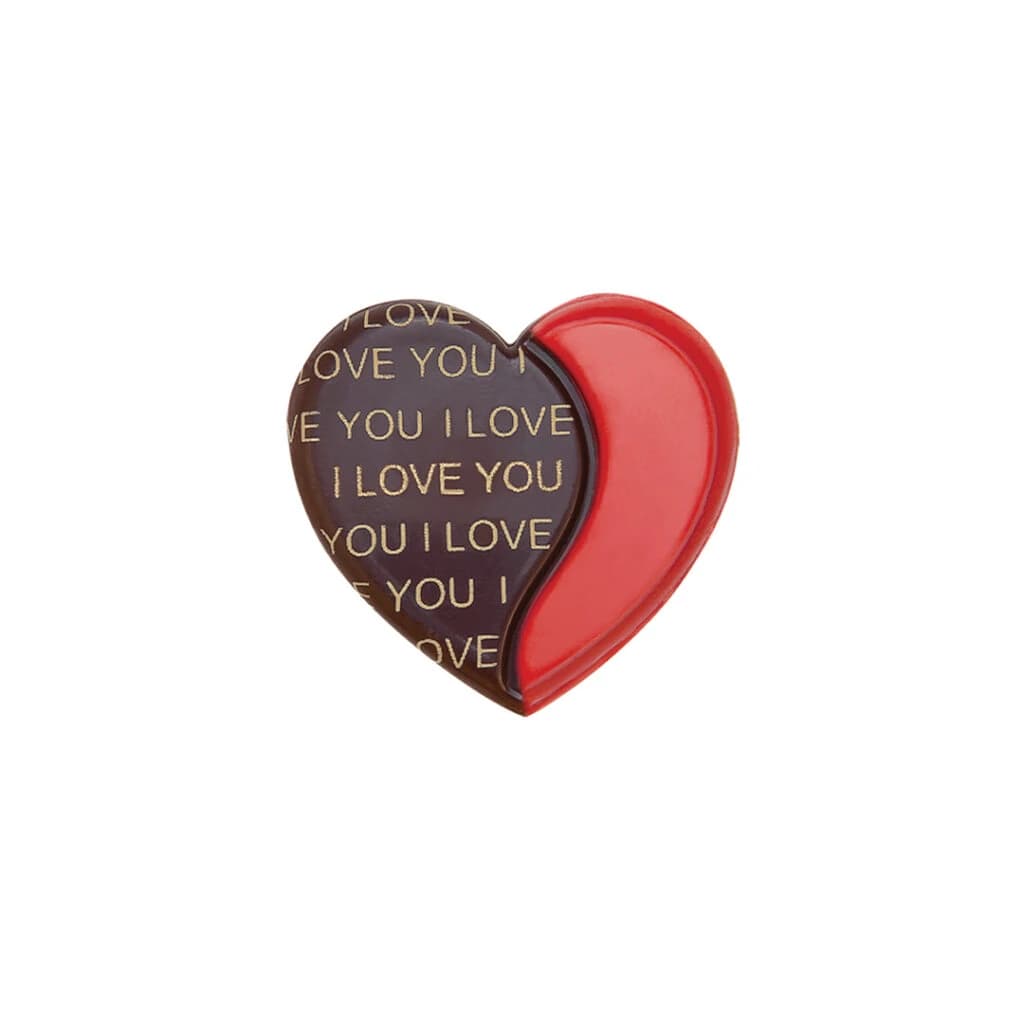 Choc. Decor. Heart I Love You 34 mm (240 pc)