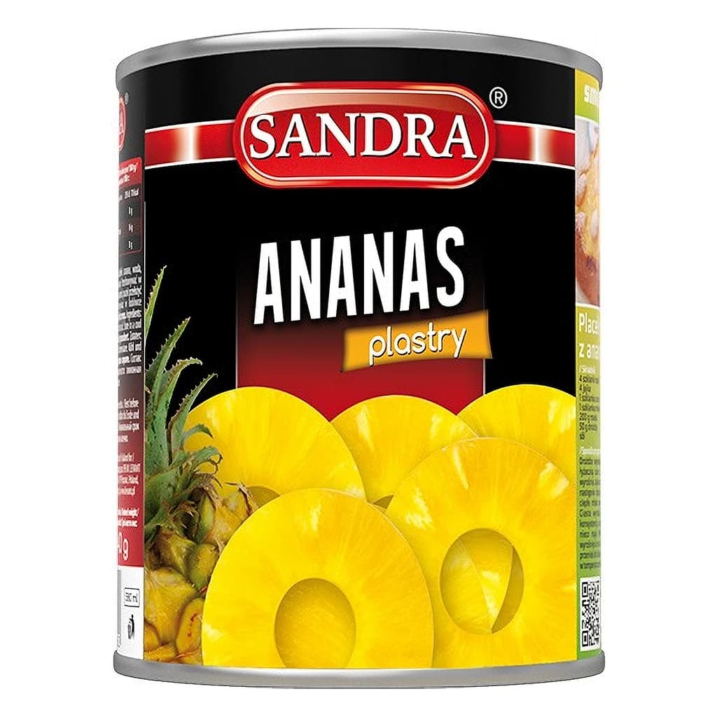 Pineapple Rings in Syrup 6 x 3.1 lt