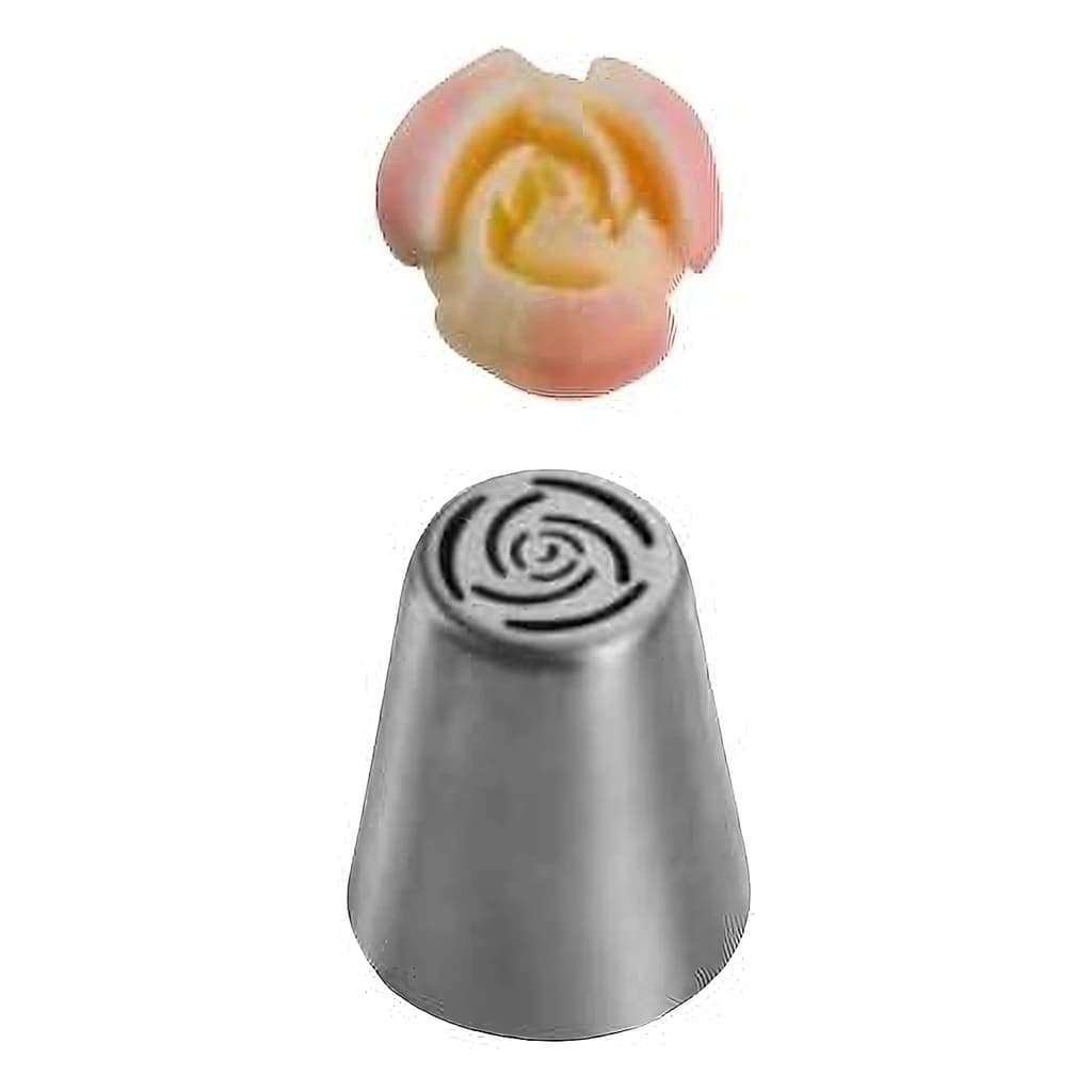 Stainless Flower Tip, Diam. 25 mm, H 42 mm