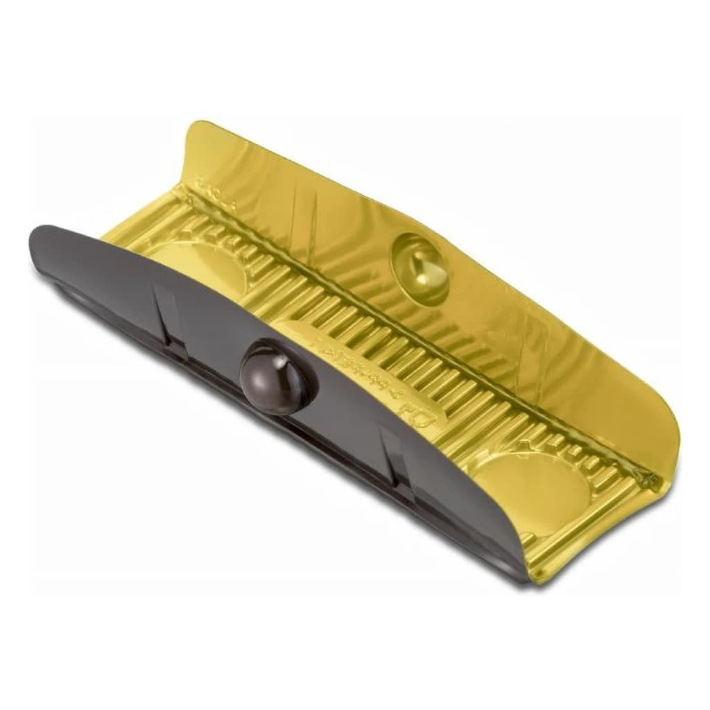 Plastic Tray Black and Gold for Eclairs 9x13 cm 100 pc