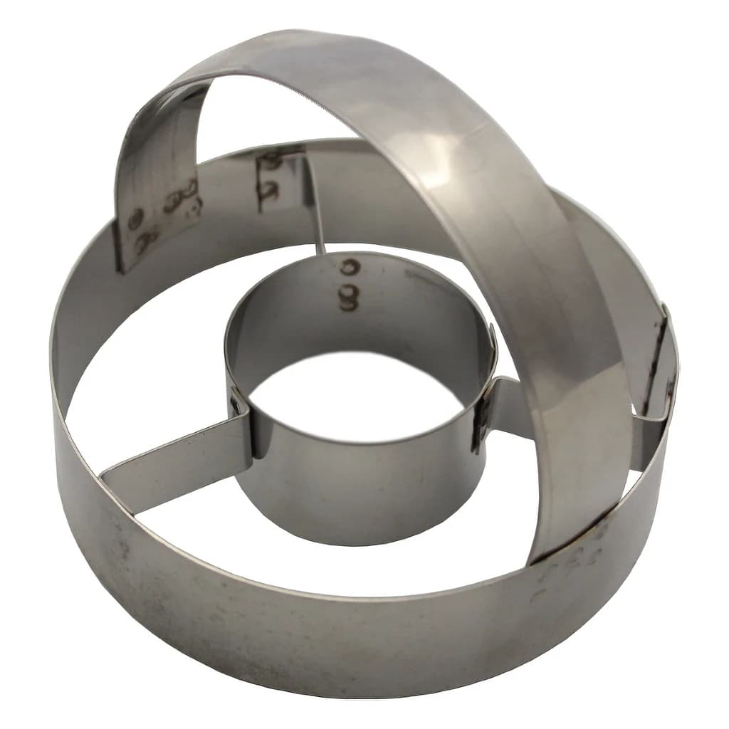 Donut cutter outer diameter 120 mm, inner diameter 50 mm, height 35 mm [Frantyl]