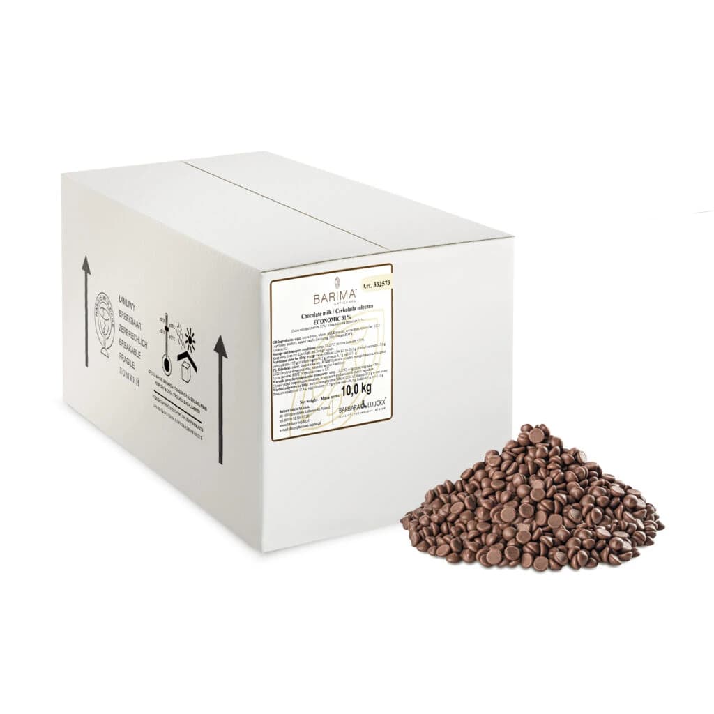 Milk chocolate economic 31% 10 kg