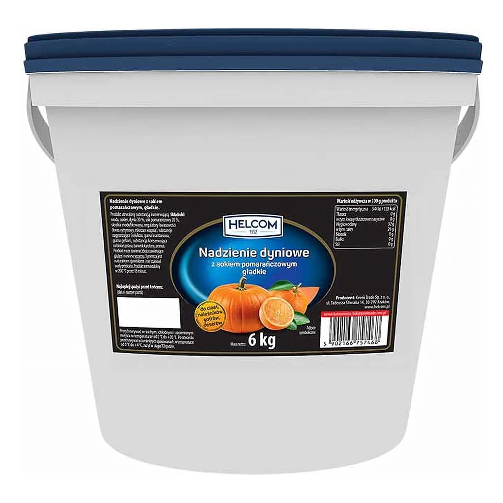 Orange Filling Roasted 54% Helcom 6 kg