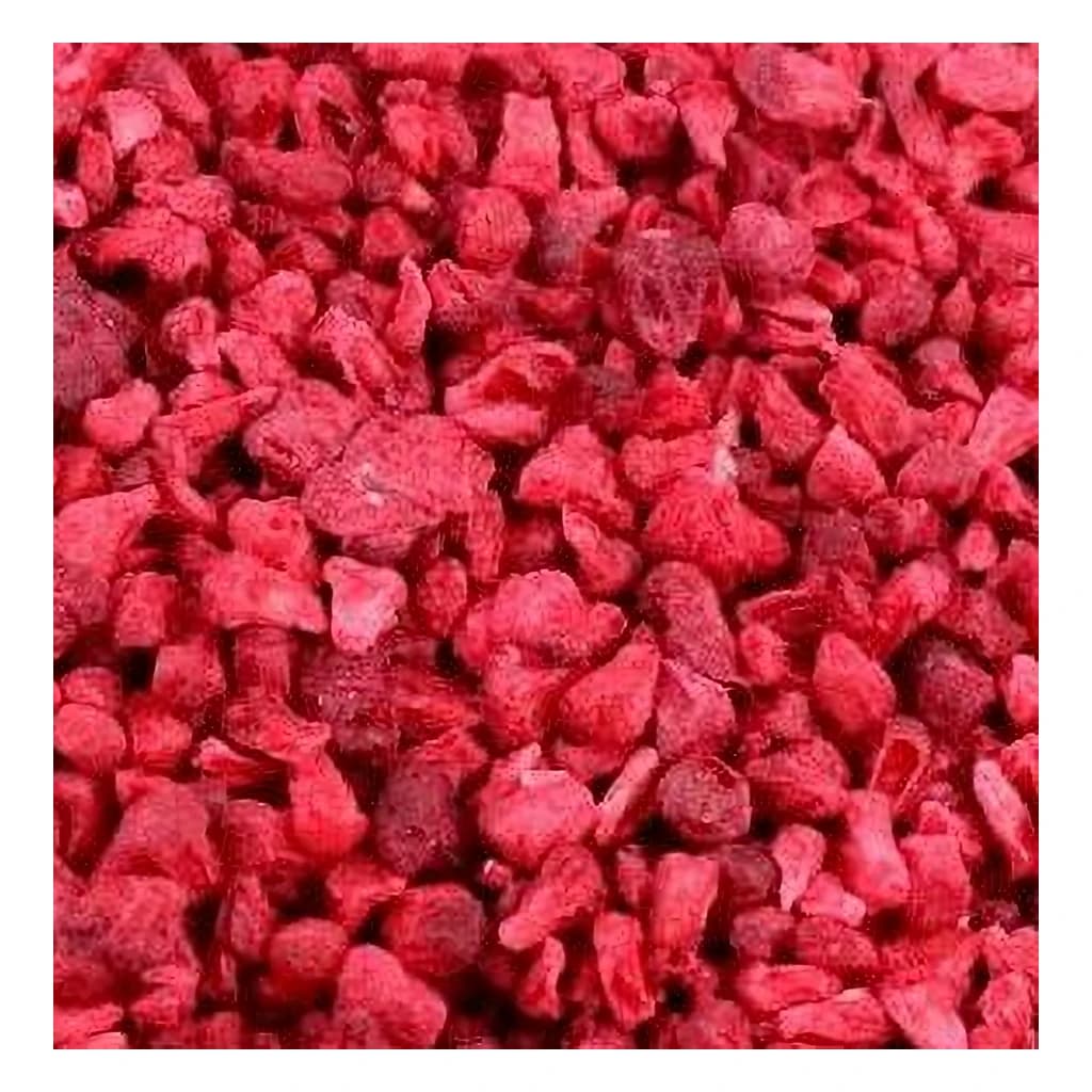 Raspberry crumbles freeze-dried 0-2 mm 1 kg