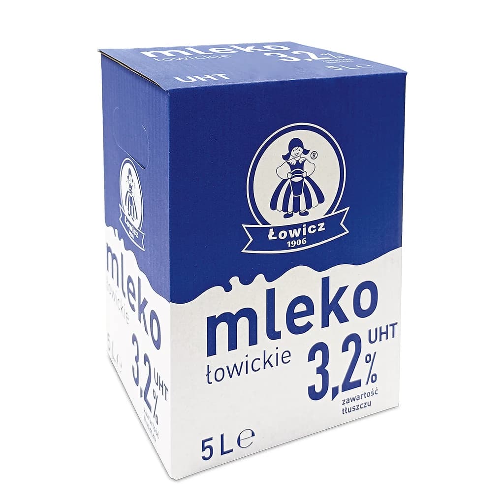 Milk Łowickie 3.2% UHT 5 lt