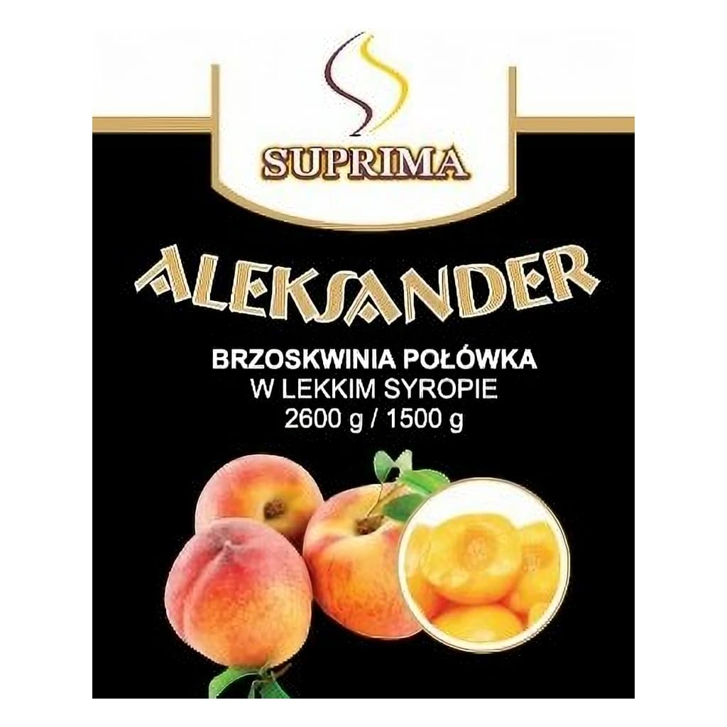 Peach Halves in Light Syrup 2.6 kg