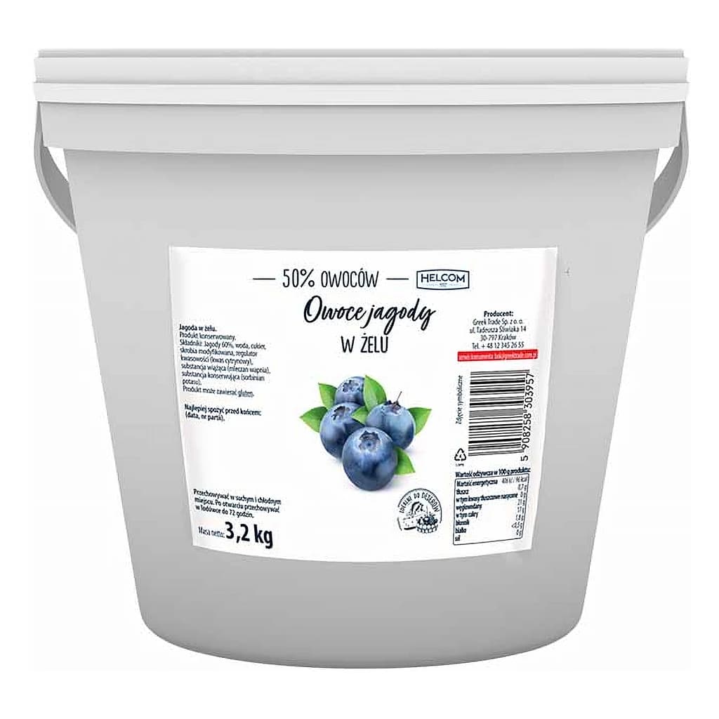 Blueberries in Gel HELCOM 3.2 kg
