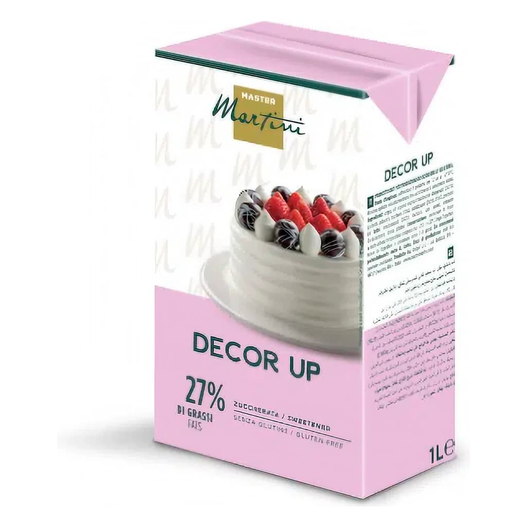 Decor Up Sweetened UHT Whipping Cream 1 lt x 12