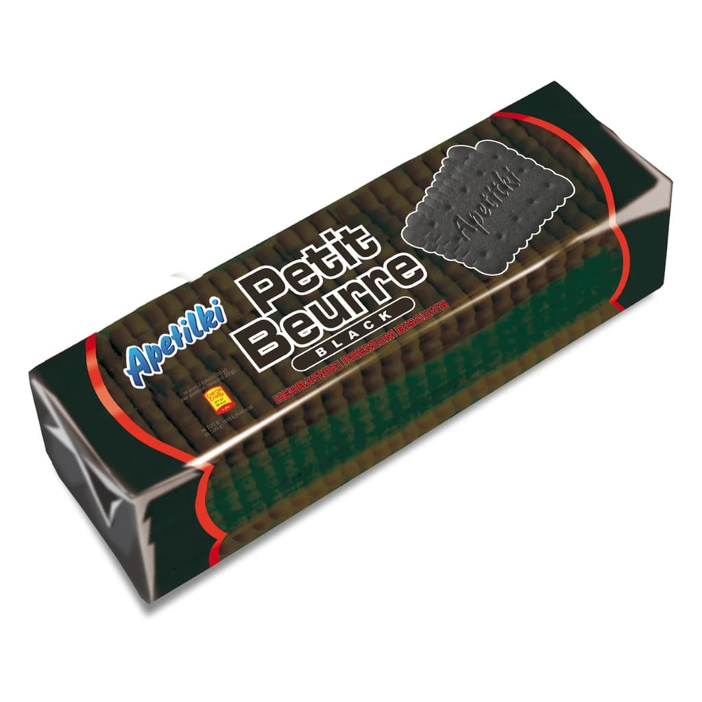 Apetitki Black Petit Beurre Biscuits 200g