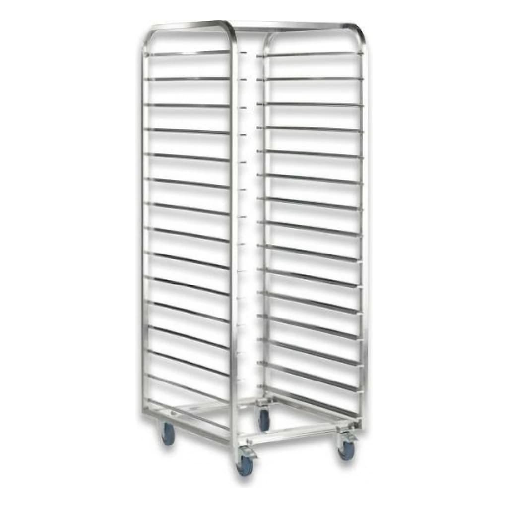 Stainless Steel Bakery Rack Trolley, 15 Levels (H-Type)