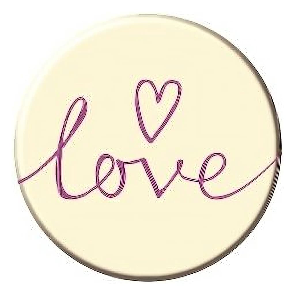 Choc Decor. Circle 30 mm (90 pc)