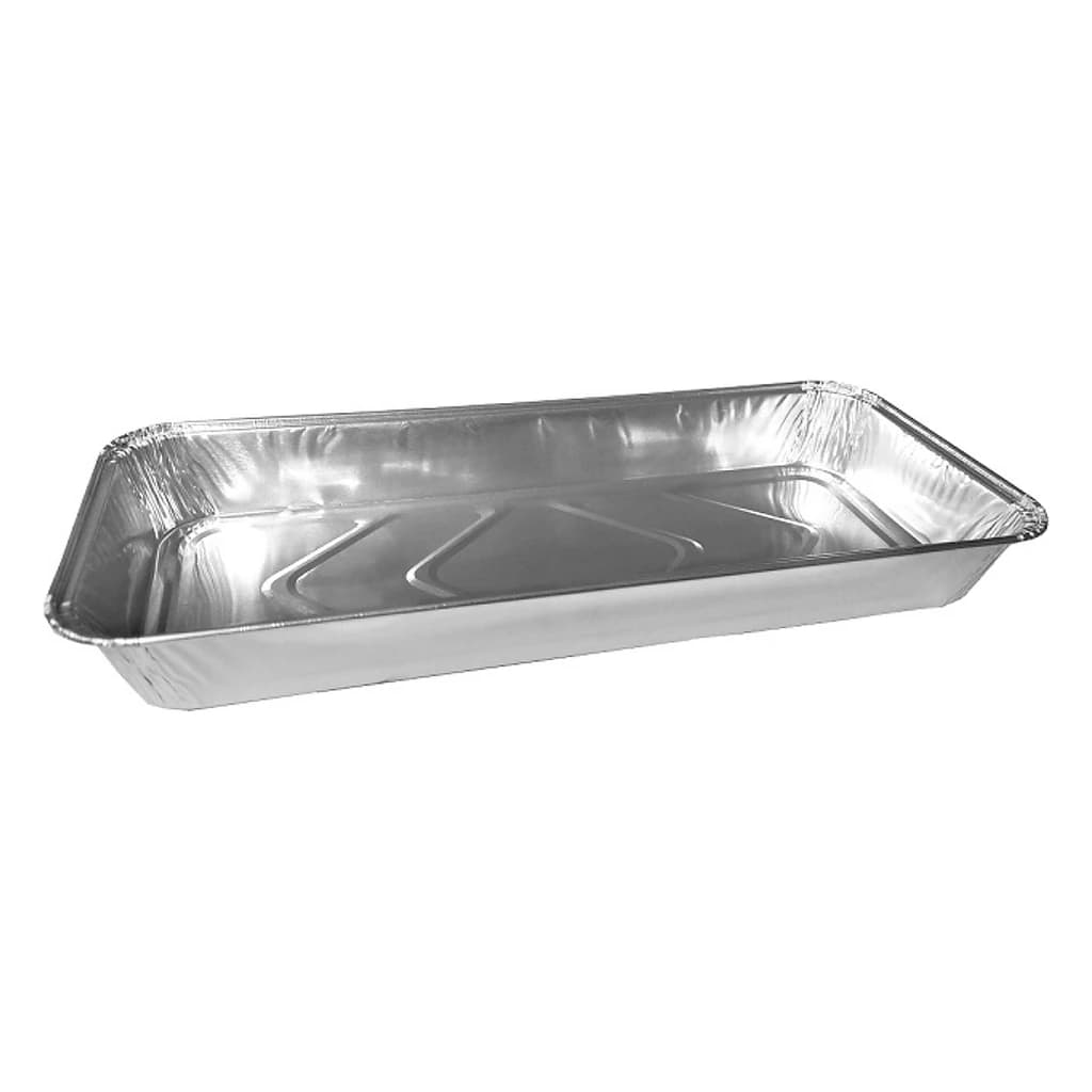 Aluminum Rectangular Baking Mould 246x106x28 mm, pack of 100 pcs