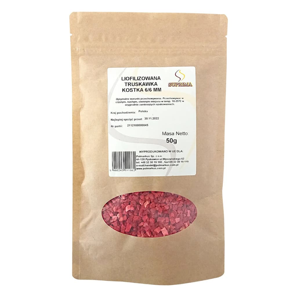 Strawberry Freeze-Dried Diced 50 g