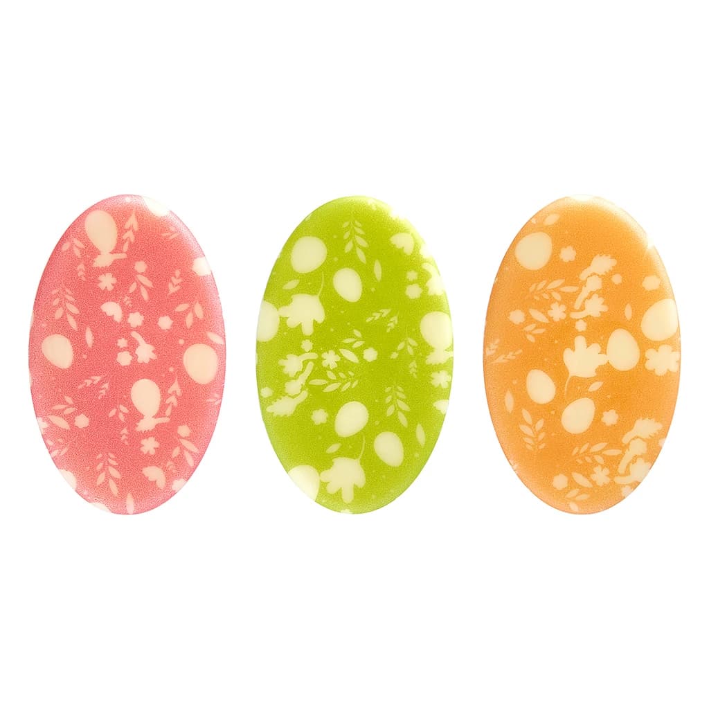 Chock Decor Spring Easter Eggs 24x40 mm 165 pcs