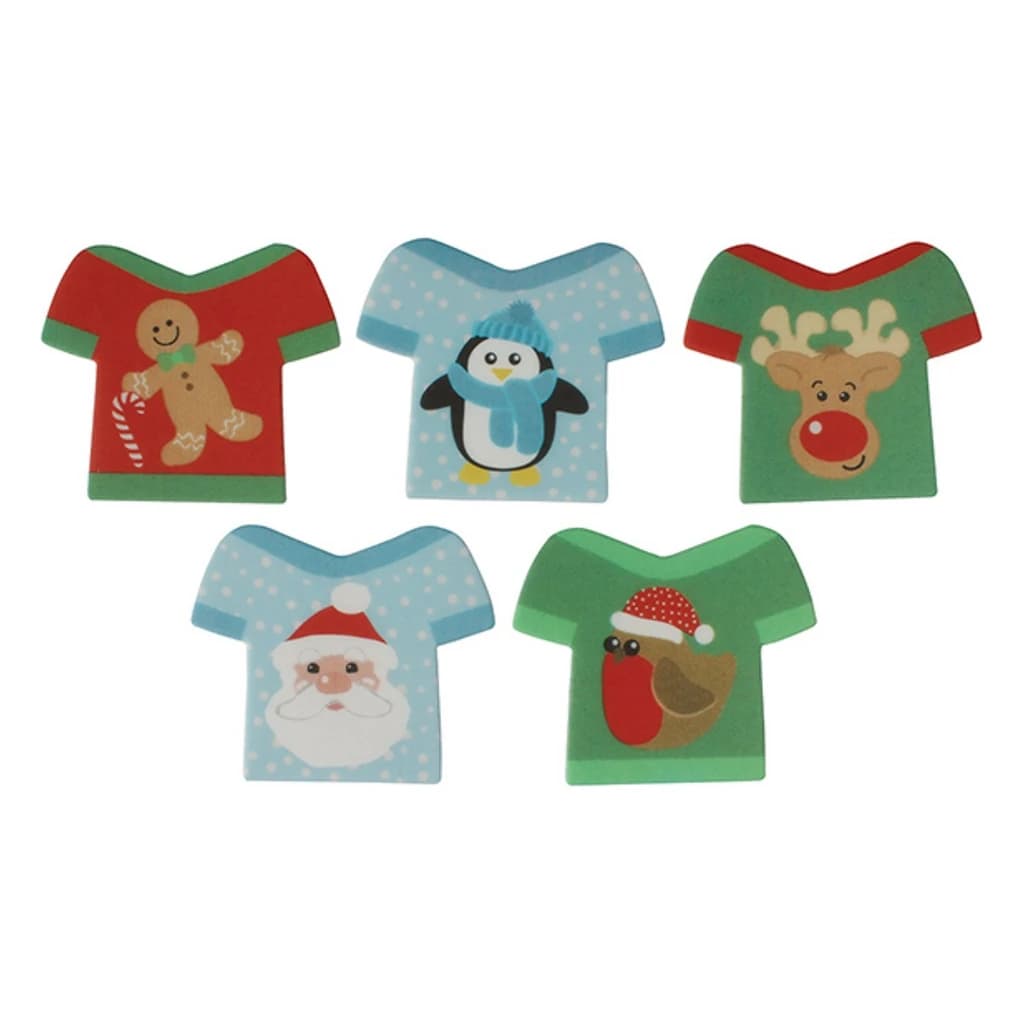 SugarDec Christmas Jumper 70 x 60 mm (160 pc)