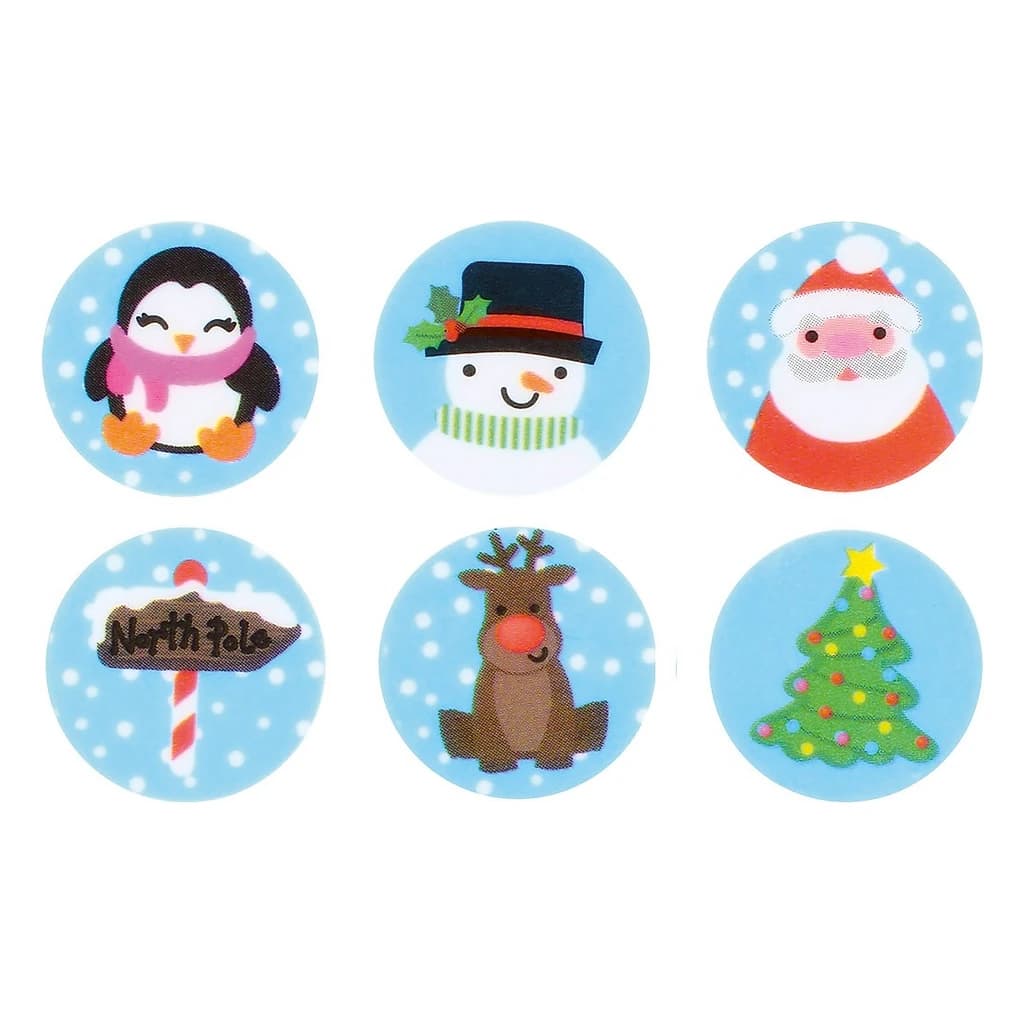 SugarDec Bakery Christmas Friends 38 mm (144 pc)